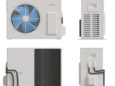 Air Conditioner 3D model order