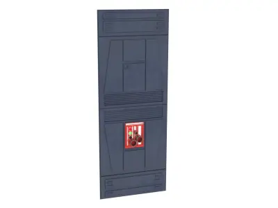 Death Star Wall Panel - B1 - 1-18 scale Kenner Hasbro 3D print model