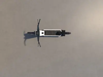 VW Streetmate E-bike Scooter Low-poly 3D model