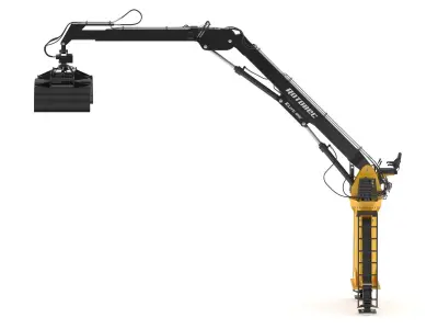 Rotobec Elite 915 Grapple Loader 01 3D model