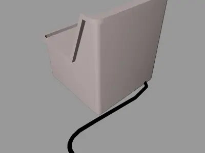 Self-Checkout Machine Low-poly 3D model