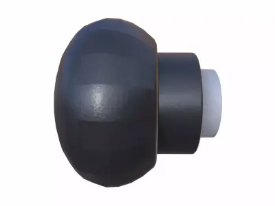 Industrial Knob Low-poly 3D model purchase