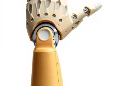 Advanced Robotic Hand and Arm Model Pack Low-poly 3D model