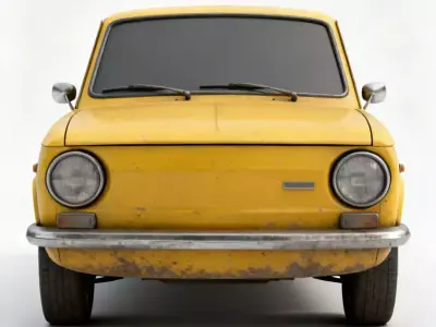 The Decades of Drive 50s to 80s Realistic Auto Collection 3D Model Pack