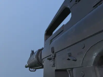 M4A1 assault rifle 3D model