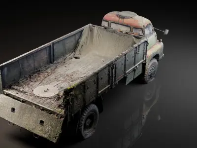 Military General Service Vehicle 3D model