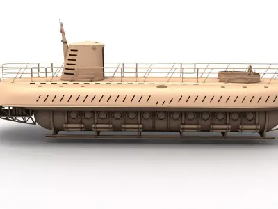 Atlantis Submarine 3D model