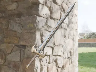 SwordV1 Pack Low-poly 3D model