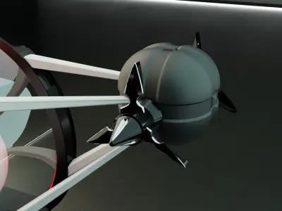 Sci Fi Plane  Free 3D model