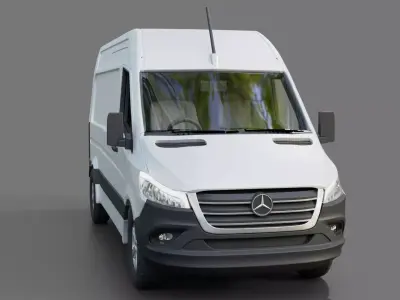 Mercedes Benz eSprinter Panel Van 3D model
