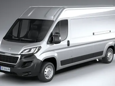 Peugeot Boxer 2020 3D model