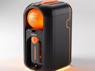 SciFi Energy Cell Storage 3D model