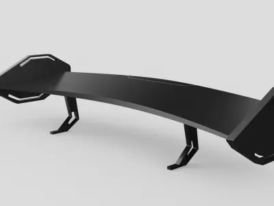 Spoiler guster design tuning garage  3D model