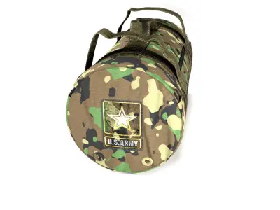 Military Bag US Army Bag Low-poly 3D model