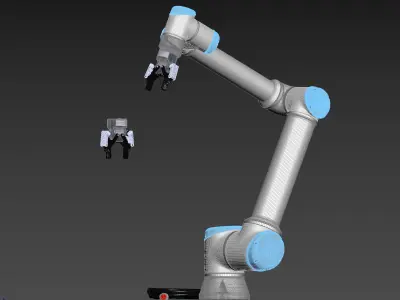 robot 3D model get