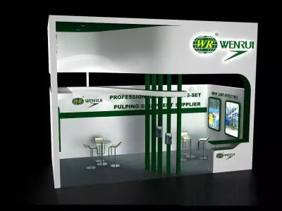 Exhibition - Area -6X3-3DMAX2010-62 3D model