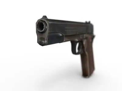 Colt 1911 Low-poly 3D model buy