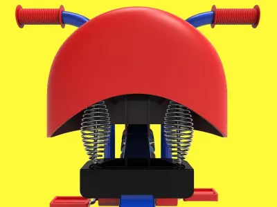 Triciclo estandar 3D model