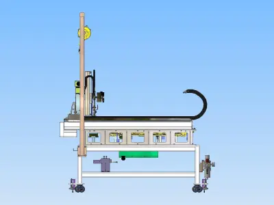 26218-AUTO SEALLER MACHINE Free 3D model