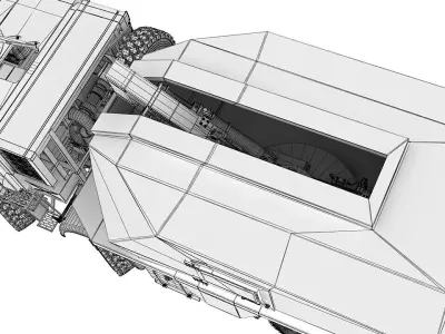 Custom firemet 3d model 3D model