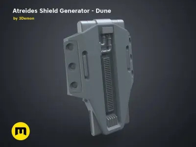 Atreides Shield Generator - Dune Free 3D print model