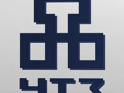 chtz logo 3D model