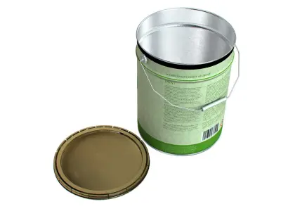Paint cans 3D model