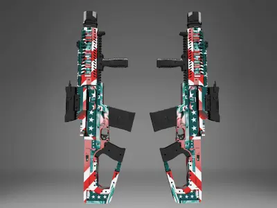 Krut Zip 4 Rifle 3D model