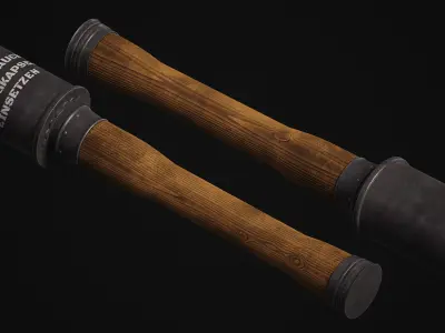 M24 Grenade Bag 3D Model 3D model