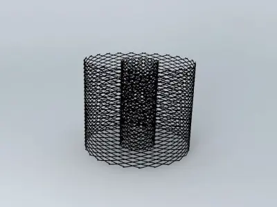 interference wire basket Free 3D model