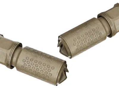 KAC 556 PRT SUPPRESSOR  Low-poly 3D model