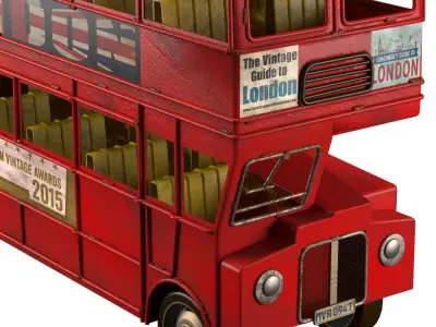London bus 3D model