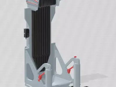 KK-2 Ejection Seat 3D print model