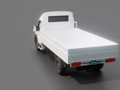 Ram Promaster Flatbed 3D model
