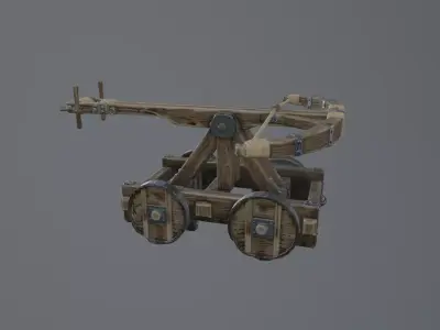 trebuchet 3D model purchase