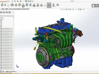 Engine sw2014 3D model