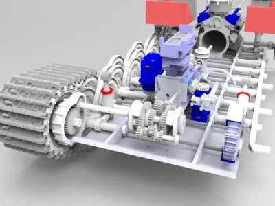 Panzer IV 3D model purchase