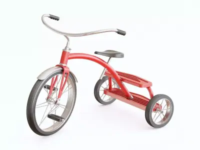 Tricycle 02 3D model