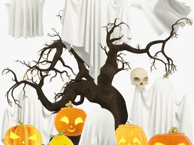 Halloween Collection V2 3D model