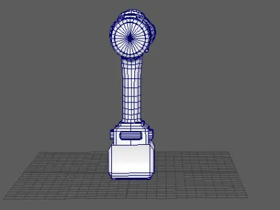 Drill  Free 3D Model  Game-Ready and Printable Free low-poly 3D model