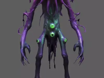 Creature 3D model 17
