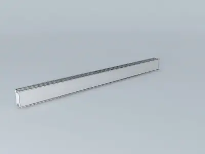 Photovoltaic support 3D model