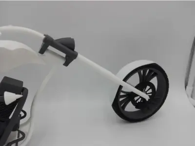 Chopper lowrider 3D print model