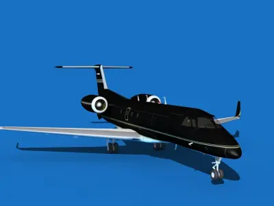 Embraer Legacy 500 V15 3D model