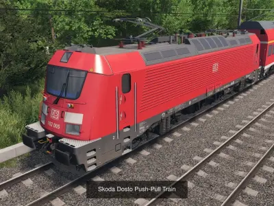 German Trains Collection 3D Model Pack