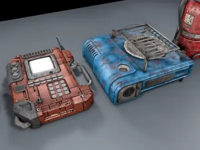 Industrial propspack 3D model