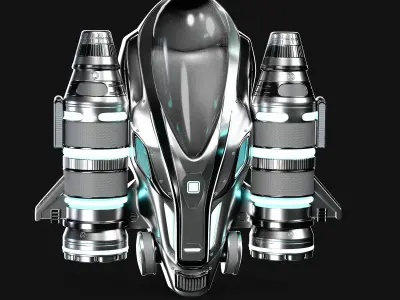 Jet pack 3D model
