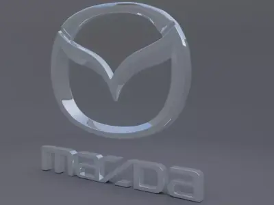 Mazda Logo 3D model