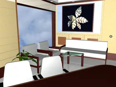 Office Type-2 Free 3D model
