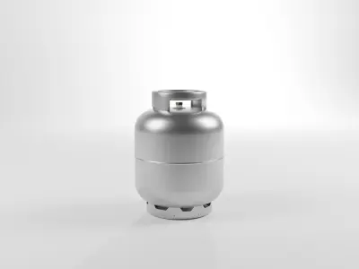 gas cylinder P13 3D model